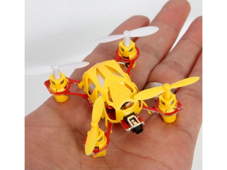 Quadrocopter Nano Quad V272, RTF-Set in gelb – Bild 3