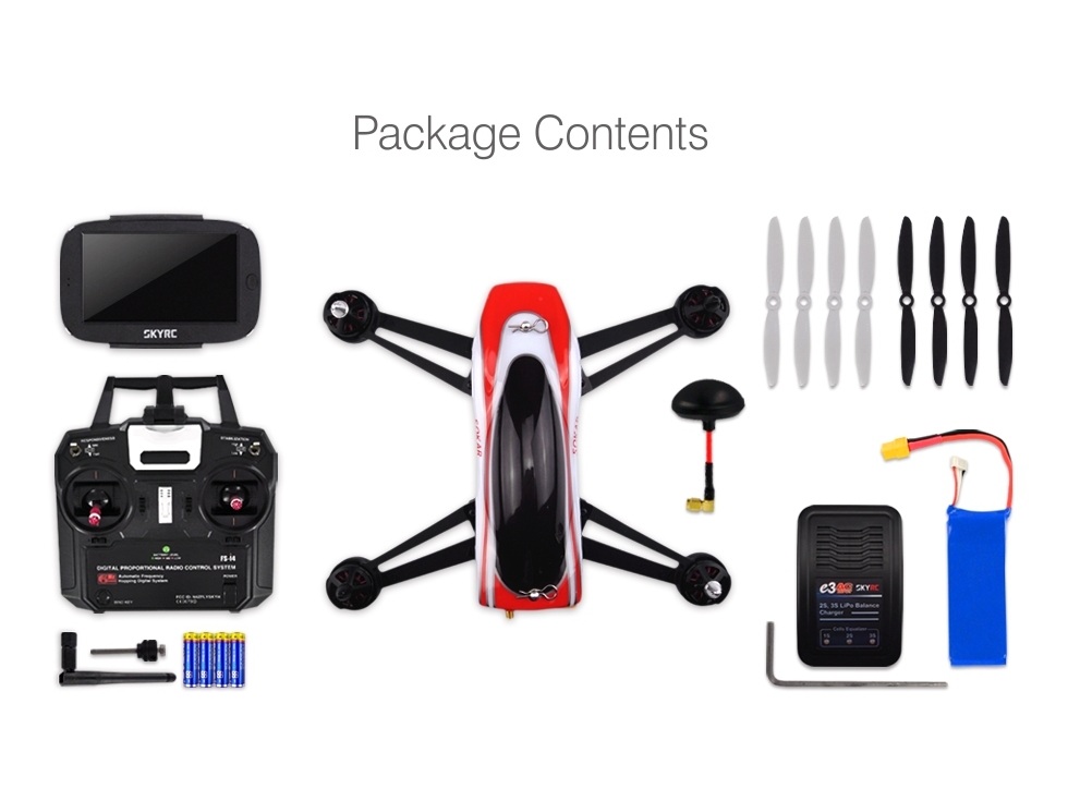 SOKAR FPV - 280er Race-Quadrocopter - RTF-Set von SkyRC – Bild 4
