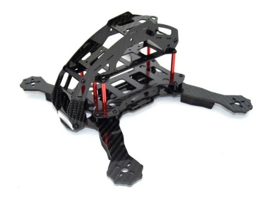 FPV Quadrocopter Robocat 270, CFK/Carbon, Kit-Bausatz nur Frame – Bild 5