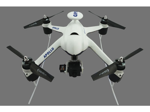 Apollo A Quadrocopter in blau, RTF-Modell von IDEA-Fly – Bild 3