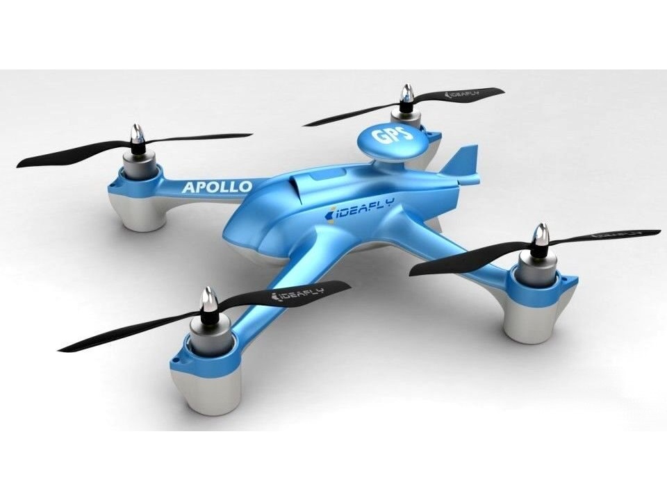 Apollo A Quadrocopter in blau, RTF-Modell von IDEA-Fly