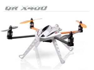 Walkera QR X400, 3D Quadrocopter, RTF-Komplettset mit DEVO 7  im Alukoffer