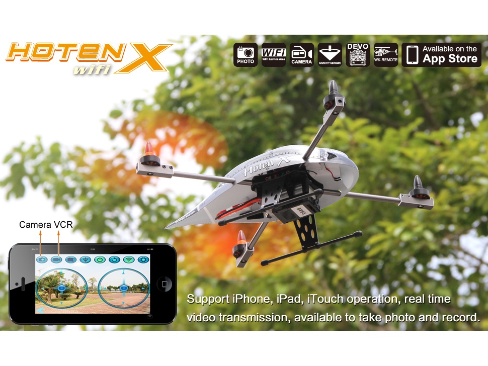 Walkera QR Hoten X WiFi, 3D Quadrocopter,iPhone/iPad BNF – Bild 5