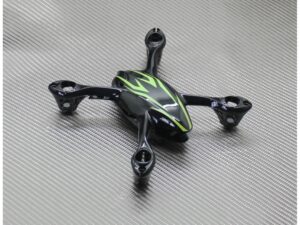 Hauptrahmen H107-A21Quadro H107C  X4 grün, Cam HubSan