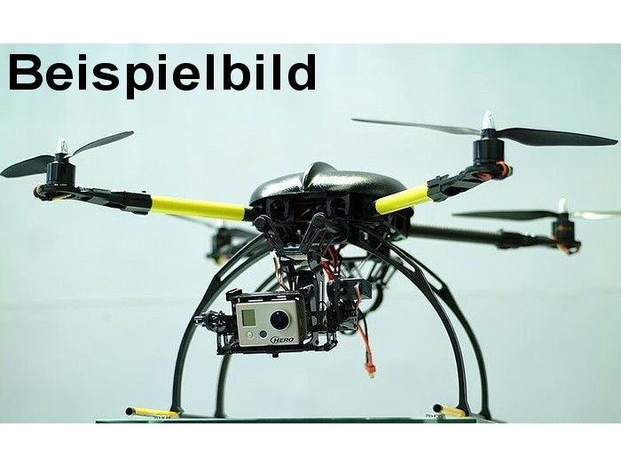 2Achs Kamerahalterung CM130C TPS mit 3 Servos zu Quadrocopter XAircraft X650 – Bild 2