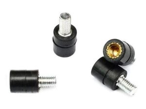 Silent Gummipuffer Anti-Vibration Schrauben-Set M2 - 4er-Set