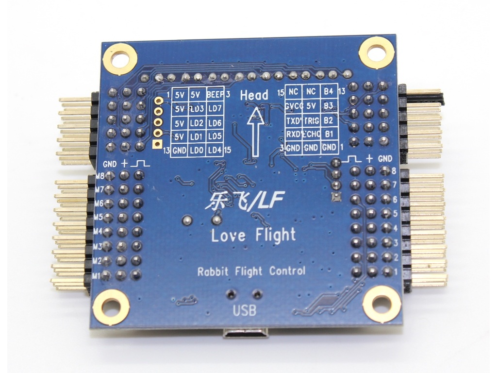 Rabbit Control Board für Multicopter mit Barometer und CF (CareFree) V 1.208 – Bild 2