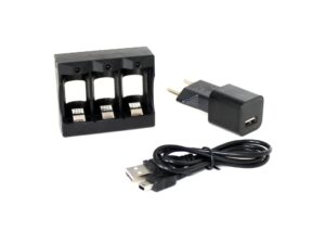 Feiyu Tech USB Ladegerät für 16340 und 18350 Li-Ion Akkus