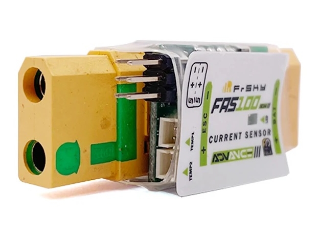 FrSky FAS-100 ADV Strom-Sensor / Ampere-Meter – Bild 2