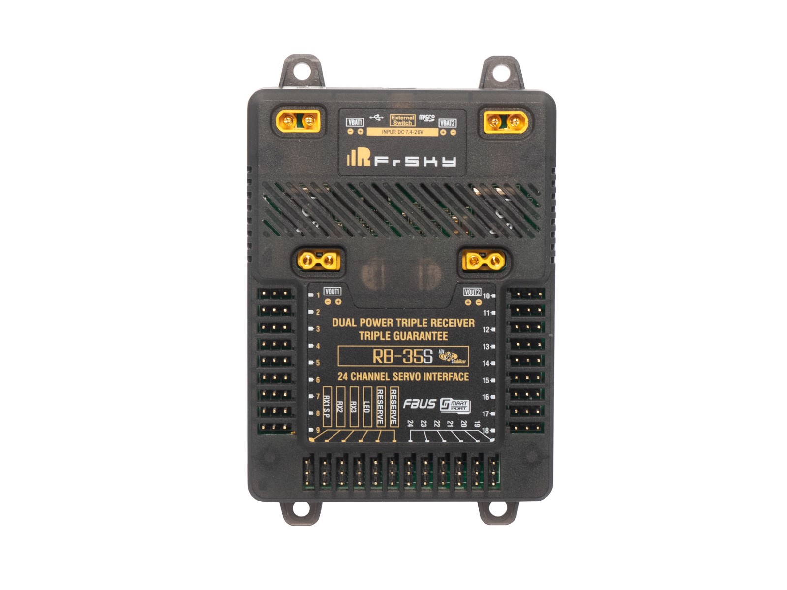 FrSky Akkuweiche - Redundancy Bus-35S / RB-35S – Bild 2