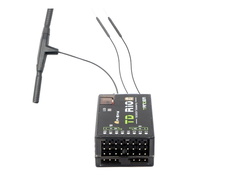 FrSky TD-R10 Tandem Empfänger / 2.4GHz und 868MHz – Bild 2