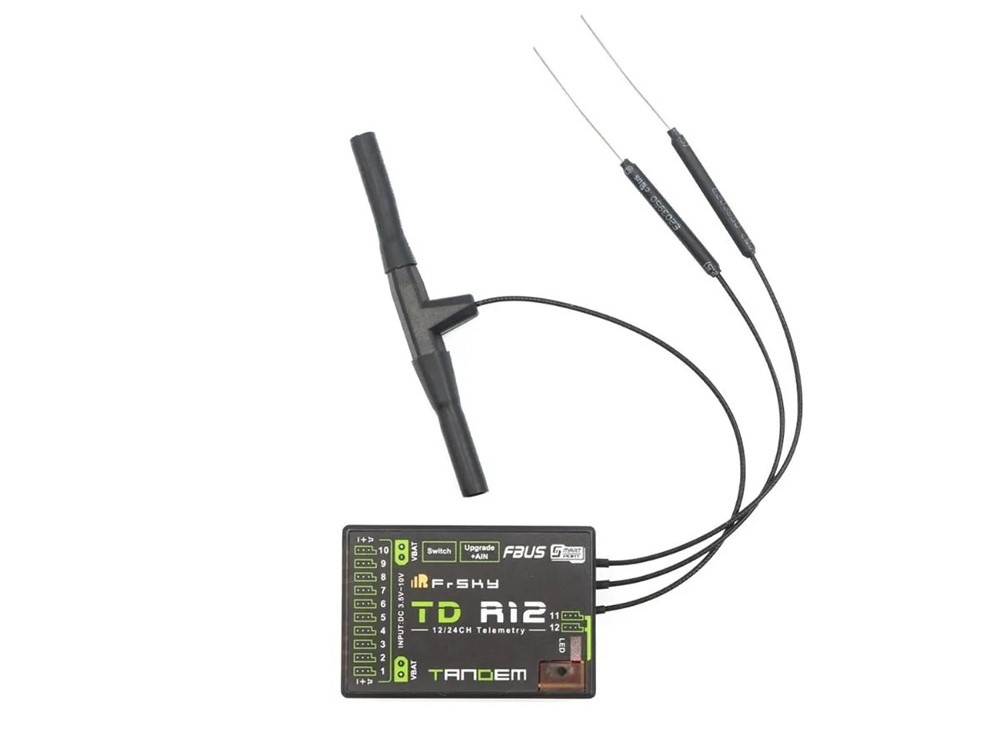 FrSky TD-R12 Tandem Empfänger / 2.4GHz und 868MHz
