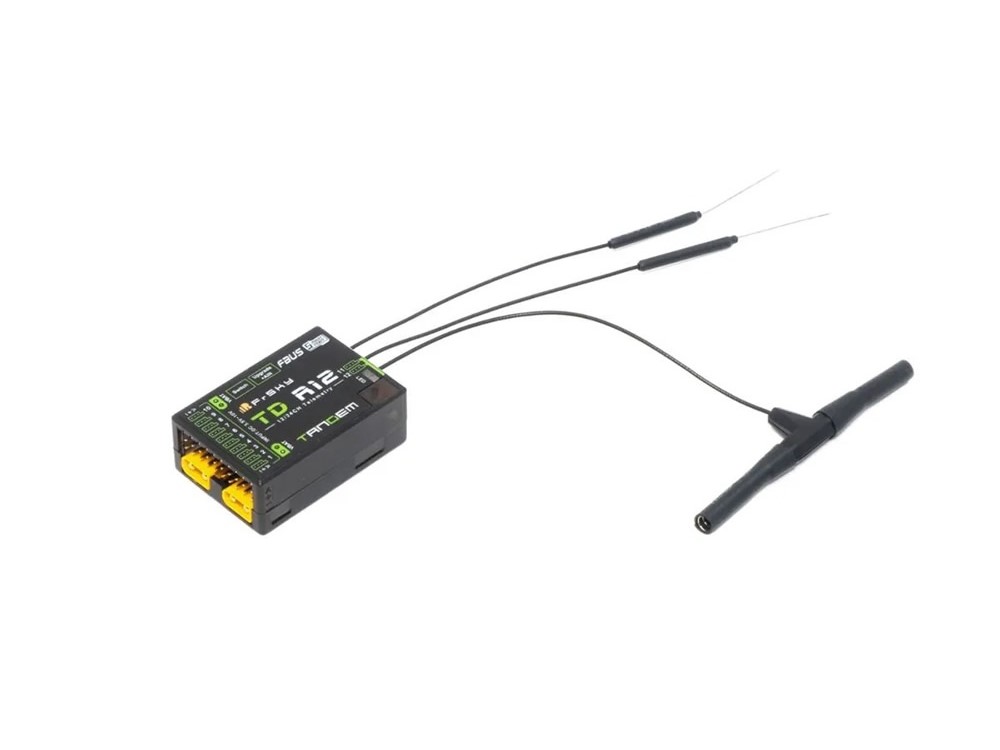 FrSky TD-R12 Tandem Empfänger / 2.4GHz und 868MHz – Bild 2