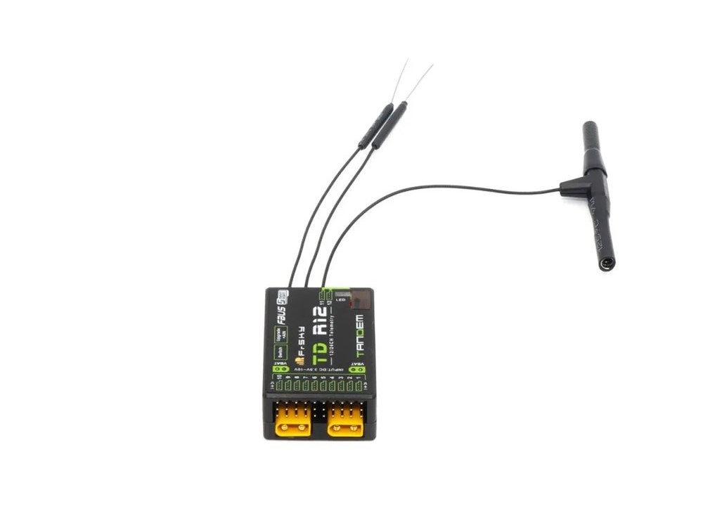 FrSky TD-R12 Tandem Empfänger / 2.4GHz und 868MHz – Bild 3