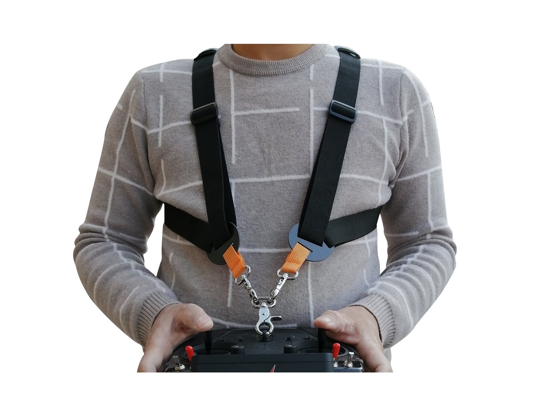 Sendergurt - Kreuz-Gurt / Tragriemen - Harness von Pilot-RC – Bild 3