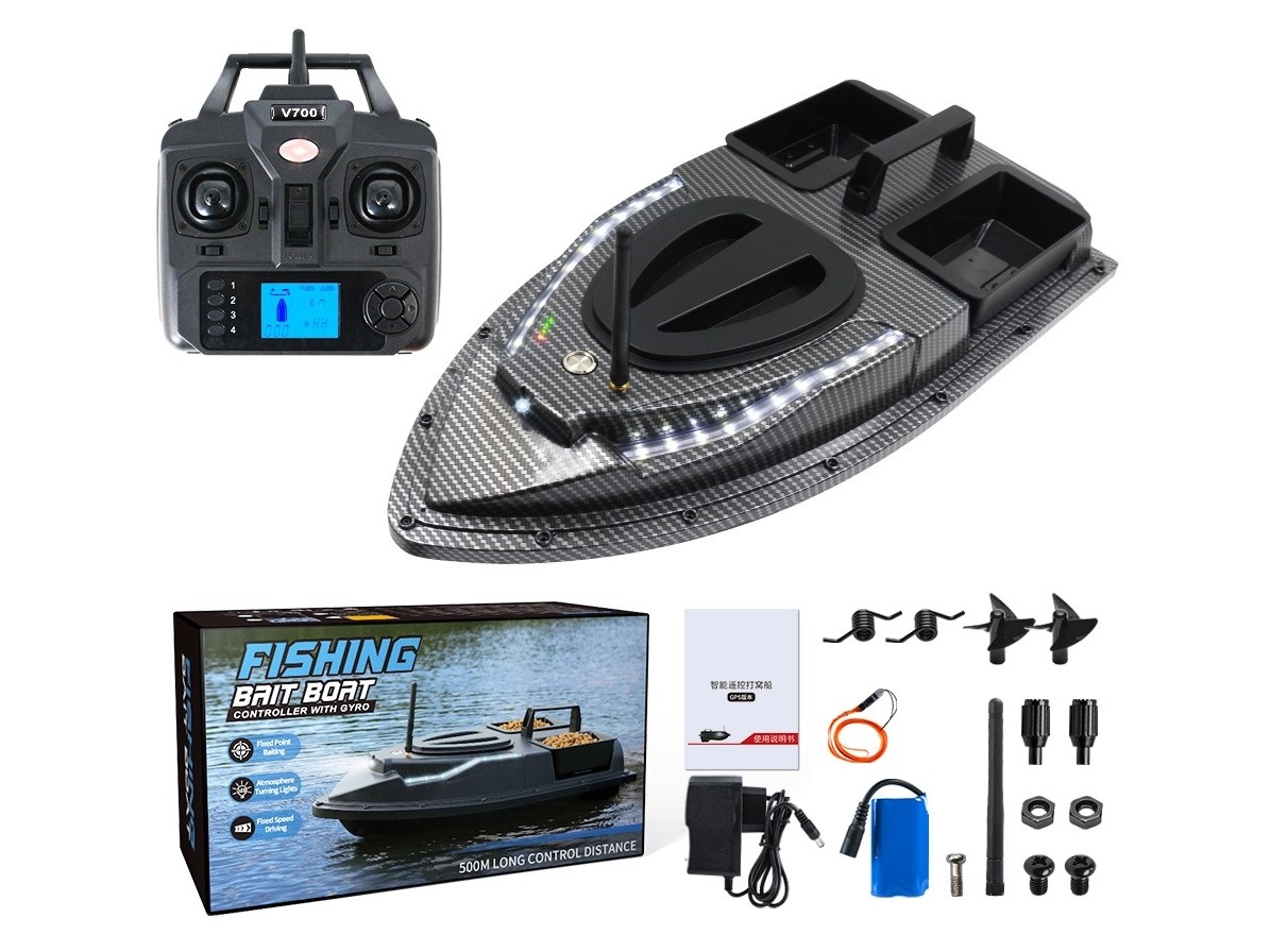 RC Fischerboot / Köderboot /Baitboat mit GPS - V900 - RTR-Set, Flytec – Bild 5