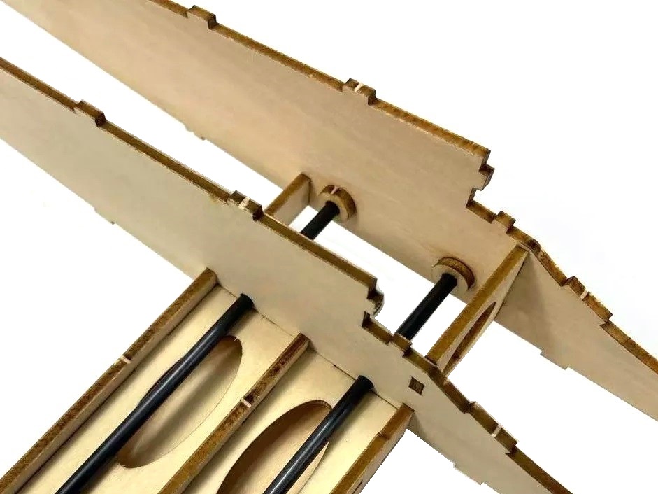 Real-Kit - Air Boot, Länge: 600mm - KIT-Bausatz aus Balsaholz – Bild 3
