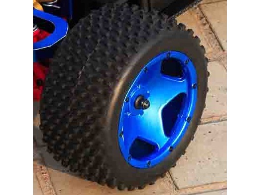 Reifen mit Felge /Räder (2 Stück) zu Truggy 013002