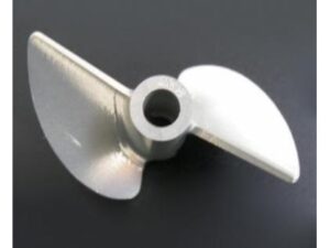 Schiffsschraube ALU 2 Blatt 4.76mm, D52x1.4 links