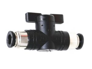 Absperrventil Absperrhahn Schnellverbinder BUC8 - 8mm (wie System Festo)