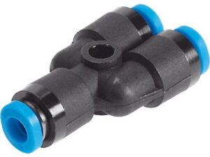 Original Festo Schlauchkupplung, 3-fach Steckverbindung 4mm