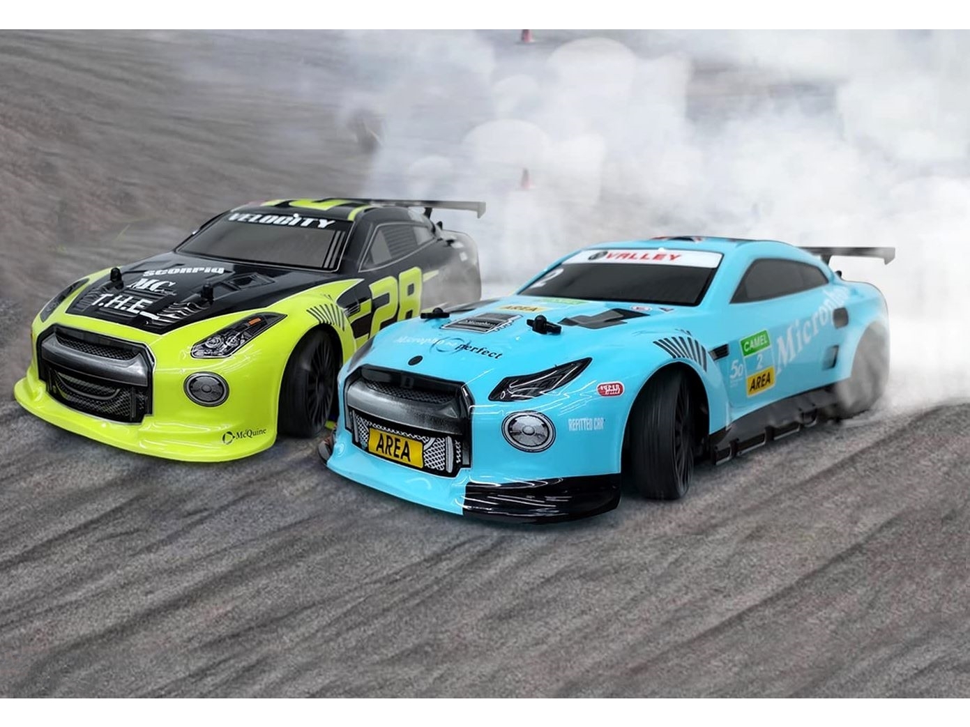 High Speed Drift Car 4WD - RTR-Set BLAU 1:14 - Volantex – Bild 4