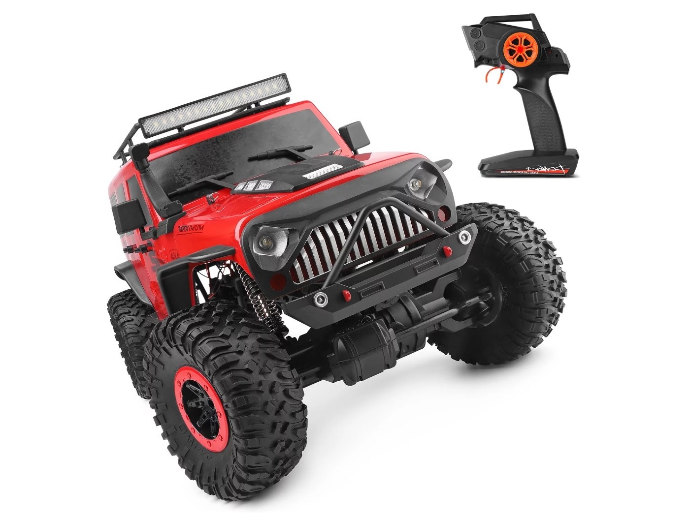 RC Car - JEEP 4WD Off-Road Crawler - RTR-Komplett-Set - 2.4Gh - 1:10 – Bild 3