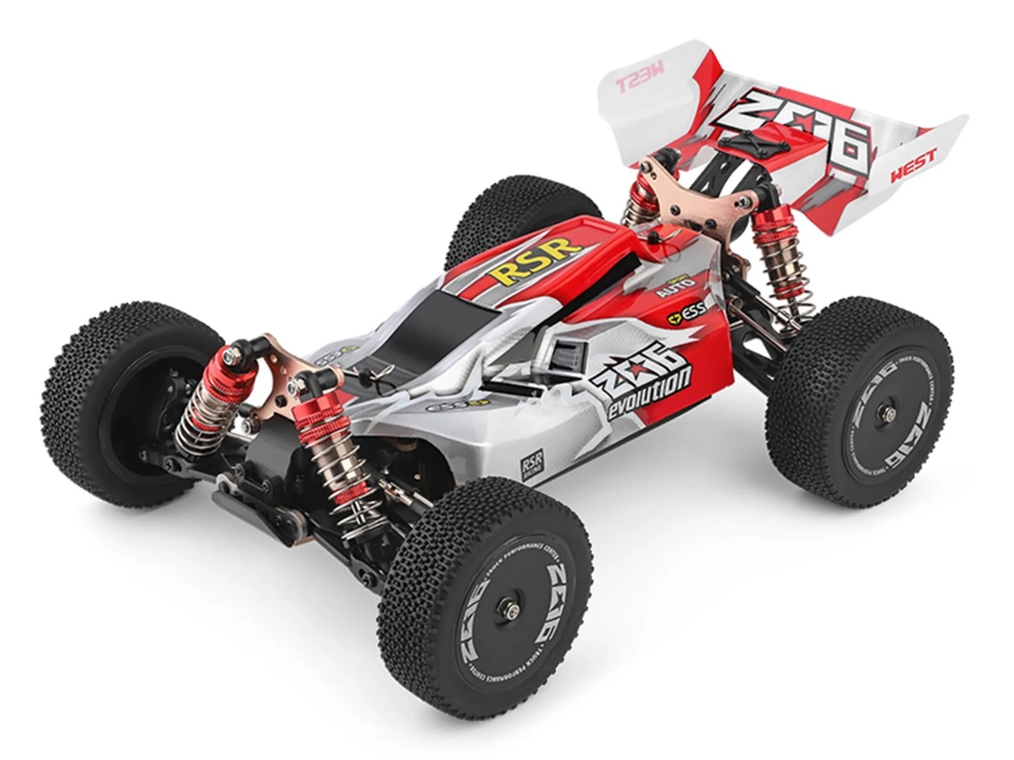 RC Buggy Z06 Evolution 4WD RC-Car 144001 RTR-Set 1:14 WLToys – Bild 2
