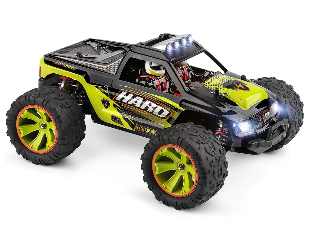 WLToys RC Monster Truck HARD 144002 - 4WD RC-Car 1:14 RTR-Komplett-Set – Bild 2
