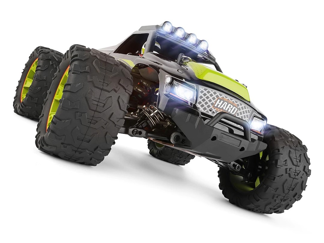 WLToys RC Monster Truck HARD 144002 - 4WD RC-Car 1:14 RTR-Komplett-Set – Bild 4