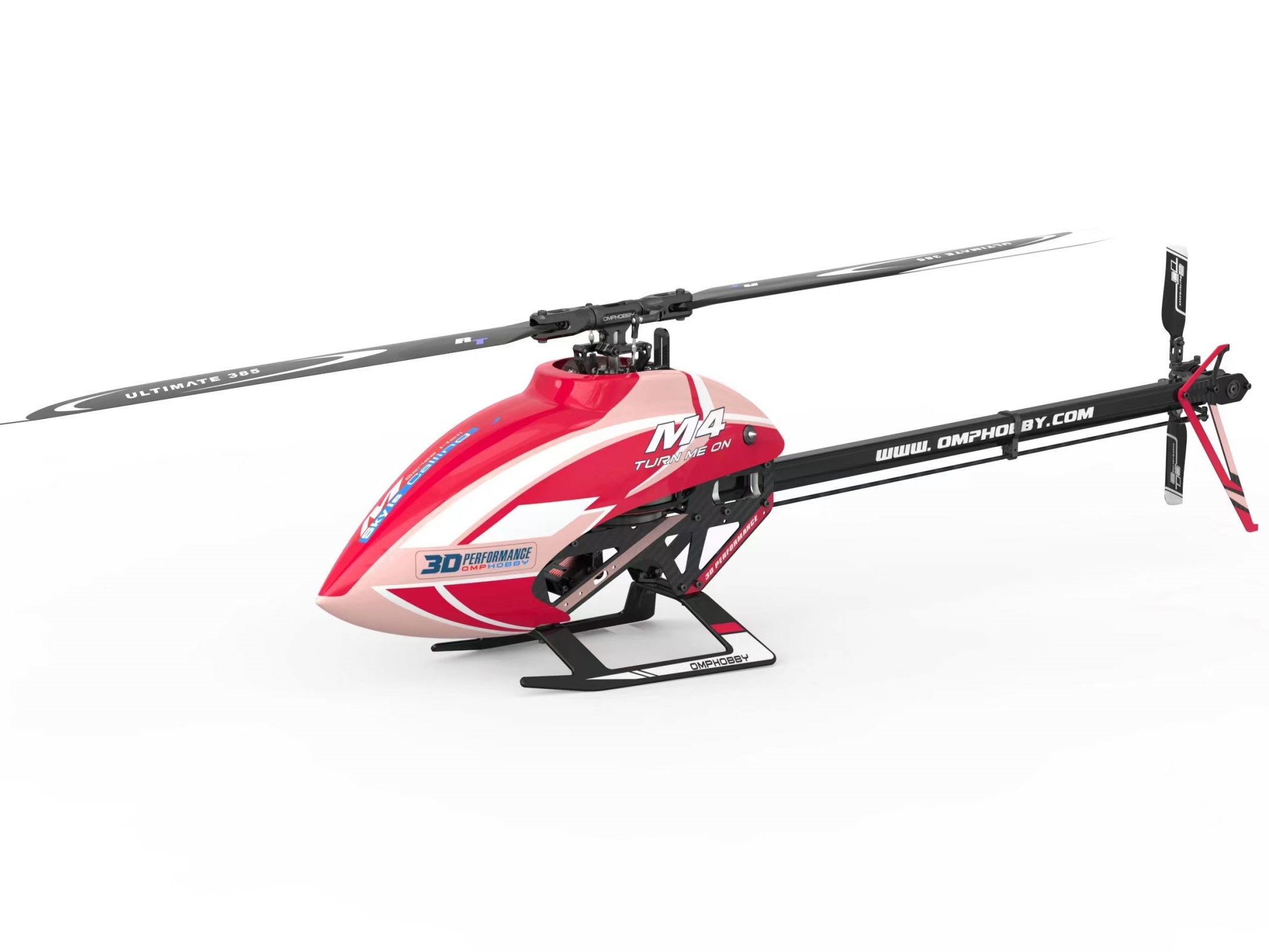 Helikopter M4 im PNP-Set - rot - OMPHobby / OSHM0405P
