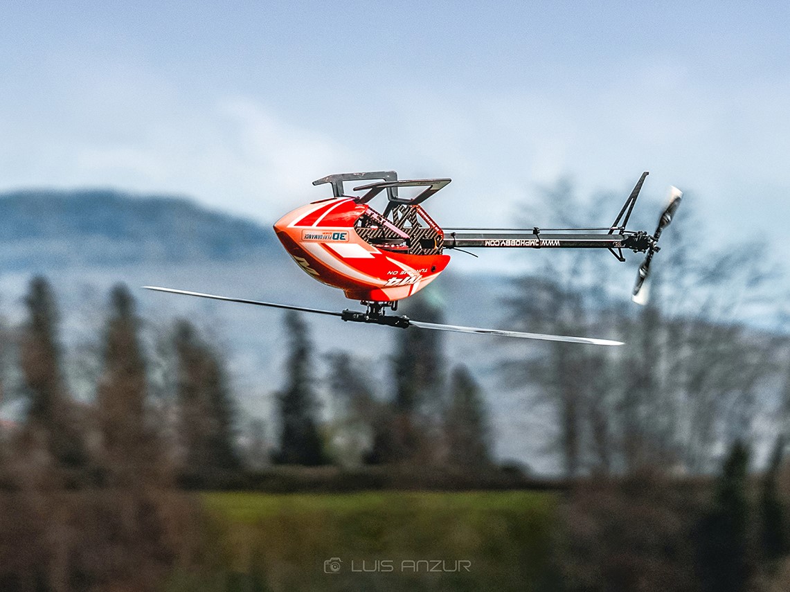 Helikopter M4 im PNP-Set - rot - OMPHobby / OSHM0405P – Bild 2
