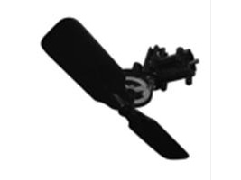 Heckmotor Getriebe Propeller U12A-19  zu Grosser 3-Kanal Alu Heli UDI U12 / 12A