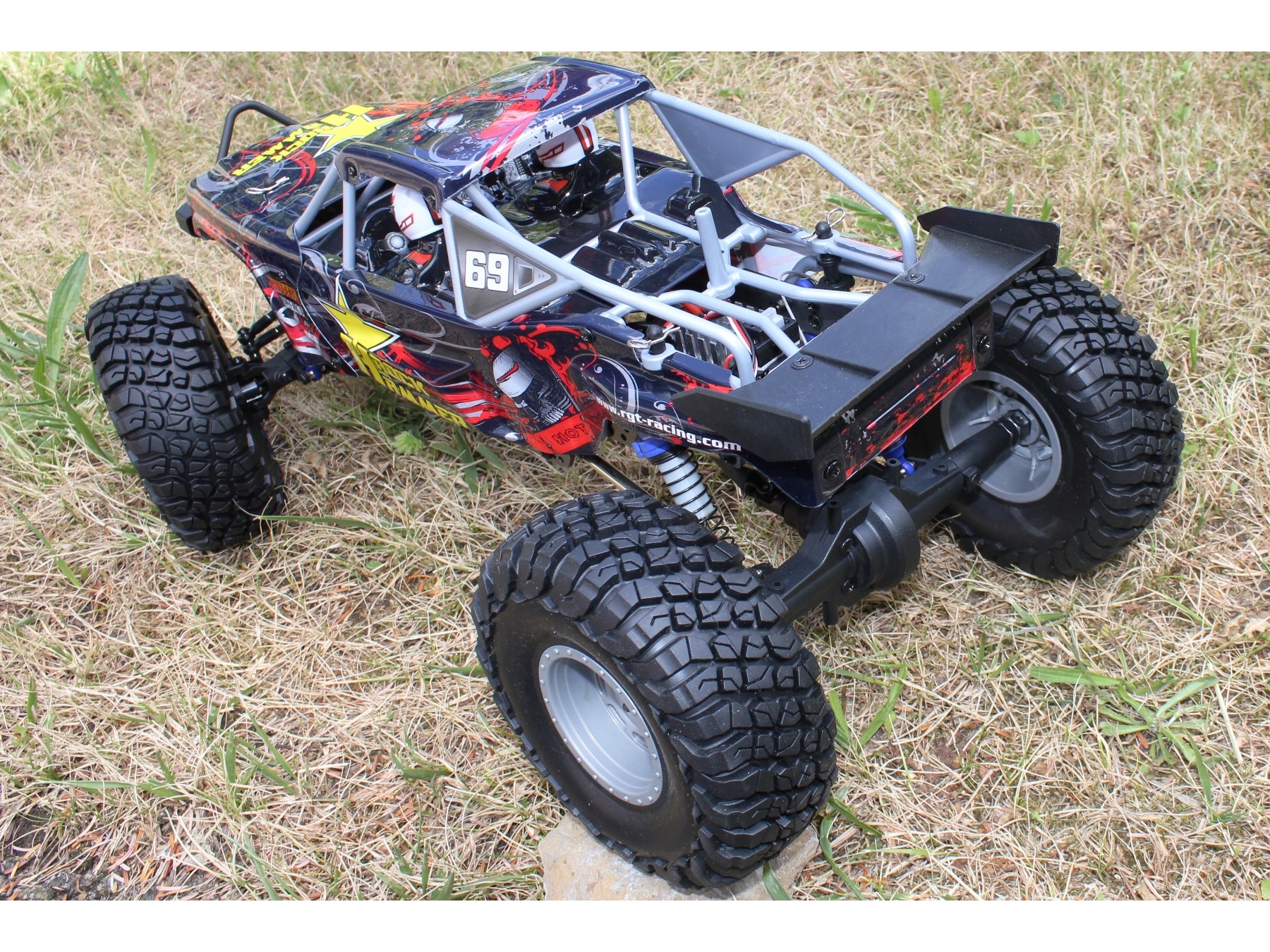 RGT-Racing Rock Hammer 1:10 - 4WD - ROT, RTR-Set – Bild 4