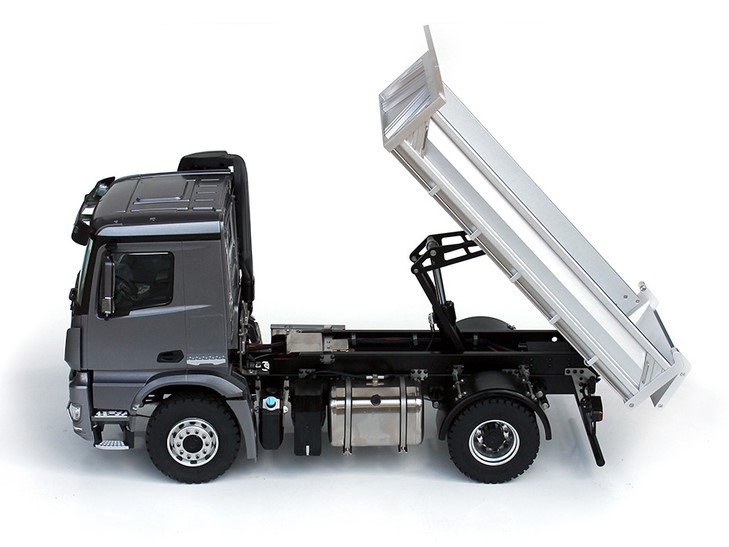 Huina Kabolite K3362 Hydraulik LKW Kipper 1:14 Grau RTR – Bild 2