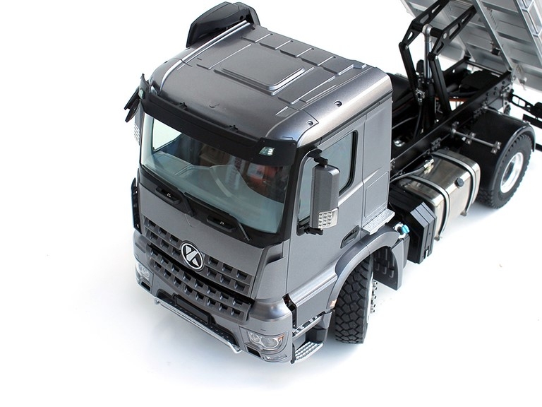 Huina Kabolite K3362 Hydraulik LKW Kipper 1:14 Grau RTR – Bild 3