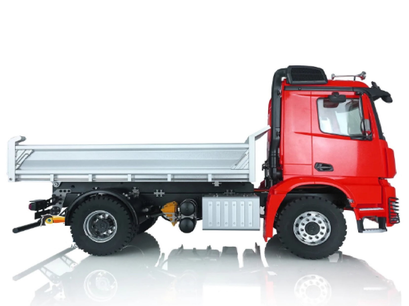 Huina Kabolite K3362 Hydraulik LKW Kipper 1:14 Rot RTR – Bild 4