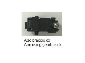 Getriebe DX, Arm zu Metall RC-Radlader 1:14 - 1583