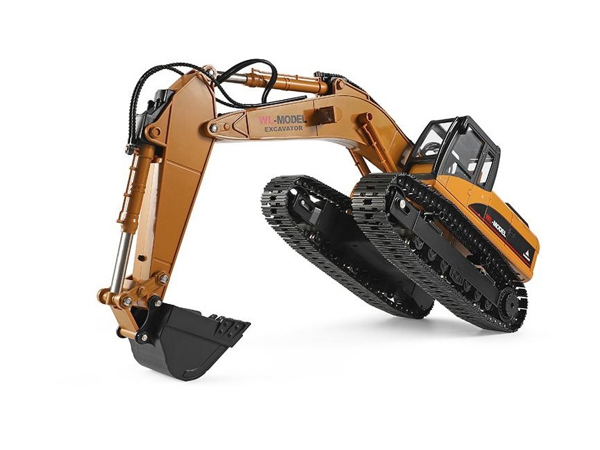 RC Schaufelbagger - RC Bagger Digger, RTR-Set mit Rauchmodul – Bild 3