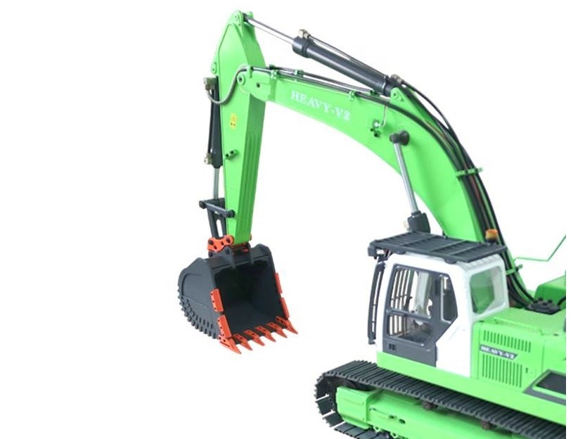 Baggerschaufel / Löffel - ROCK aus Stahl zu RC Bagger Volvo EC360 / 360L – Bild 3