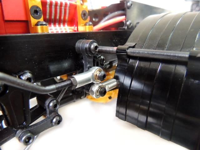 Lenkstangen-Set zu MAN 8x8 und anderen 1:14 RC-Modellen ( Tamiya ) - JD-8A – Bild 3