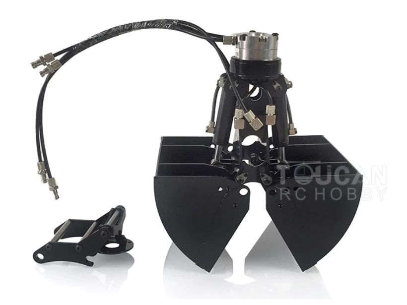 hydraulischer Greiflöffel, drehbar zu Schaufelbagger Liebherr 946 - 1:14