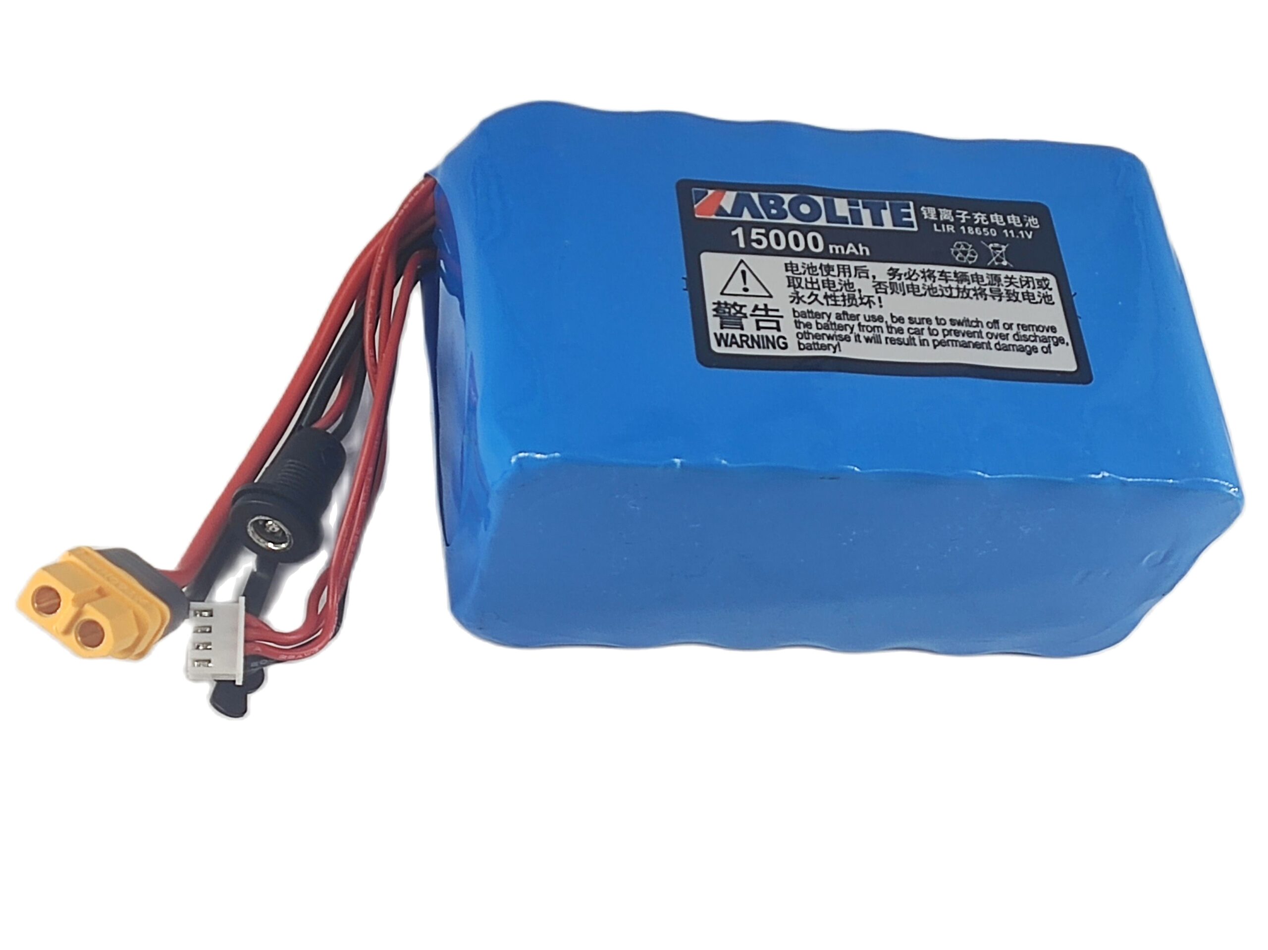 Li-ion Akku 11.1V, 15000mAh zu Kabolite K970 Vollmetallbagger und Andere