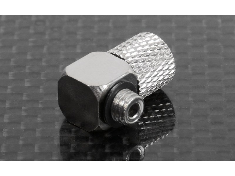 Anschlussnippel 90Grad M5 für Hydraulikschlauch 4x2.5mm