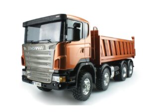 Lesu Scania Muldenkipper 8x8, 1:14, aufgebaut, A-RTF-Set