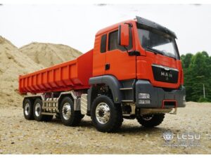 Lesu MAN Absetzmuldenkipper Roro Abroller 8x8, 1:14, aufgebaut, A-RTF-Set