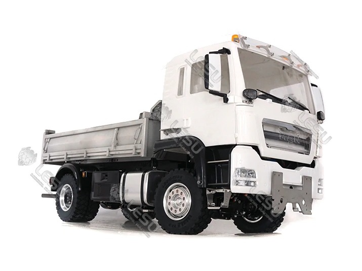 Lesu MAN Muldenkipper 4x4, 1:14, aufgebaut, A-RTF-Set – Bild 3