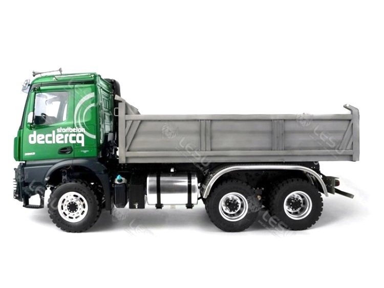 Lesu Muldenkipper Chassis 6x6, 1:14, aufgebaut, A-RTR-Set