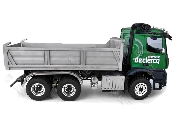 Lesu Muldenkipper Chassis 6x6, 1:14, aufgebaut, A-RTR-Set – Bild 2