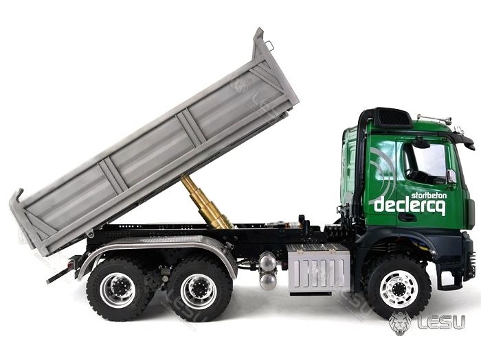 Lesu Muldenkipper Chassis 6x6, 1:14, aufgebaut, A-RTR-Set – Bild 3